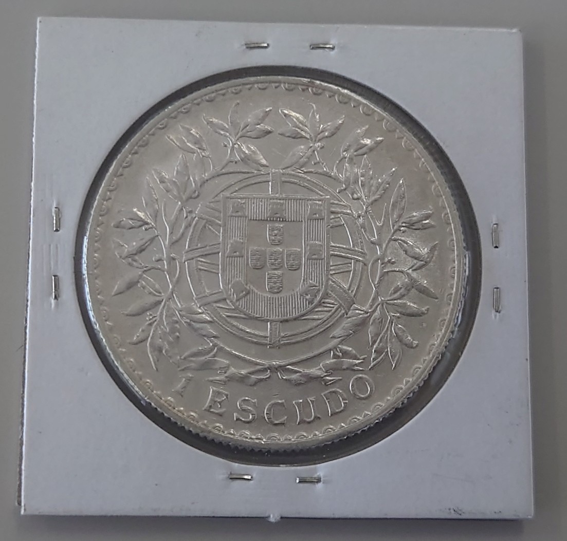 古銭 ポルトガル 1エスクード 銀貨 1915年 | vibrantglamour.group