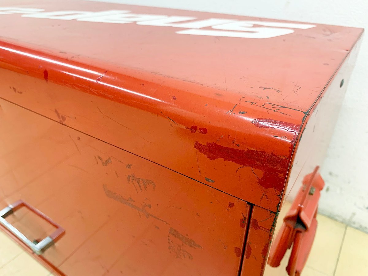 Snap-on トップチェスト KRA58J 4段 9引き出し収納 鍵付き 工具箱