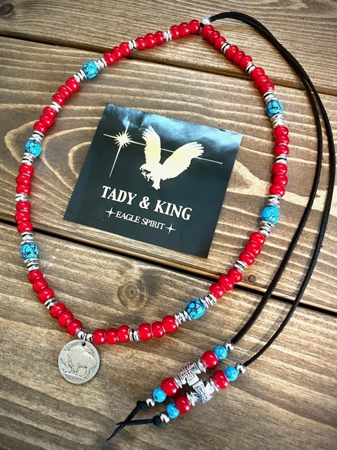 ☆TADY&KING タディ&キング 購入 ホワイトハーツ 上質ターコイズ付