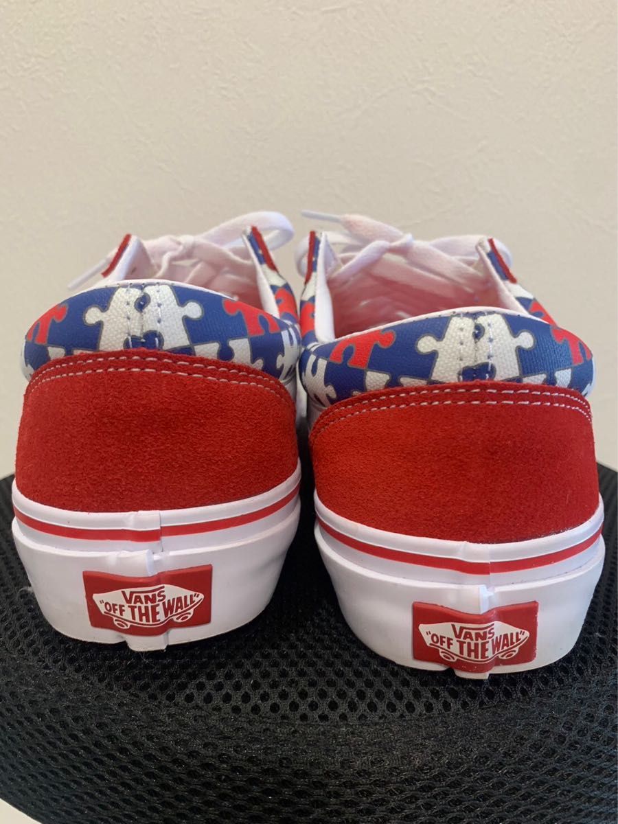 VANS オールドスクール 27 5cm パズル柄 オーセンティック VANS オールドスクール 27 5cm パズル柄 オーセンティック