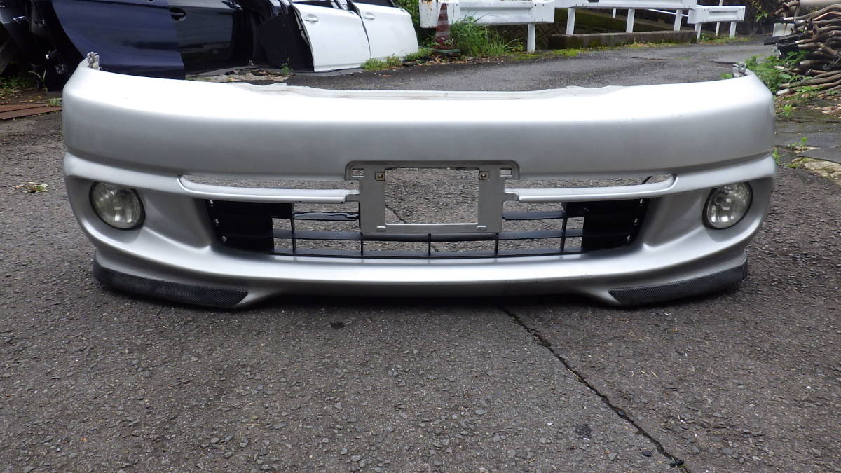  metal plate for for repair H14 year Toyota Regius KCH40W original front bumper silver? color NO 1C0 tube H0525-15