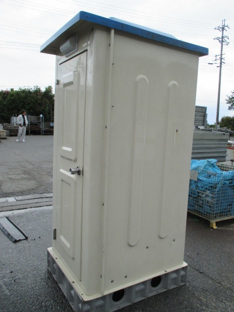 [ from Shiga ] used book@ flushing Japanese style toilet cheap delivery size width 910× depth 1100× height 2180 flushing type temporary toilet 