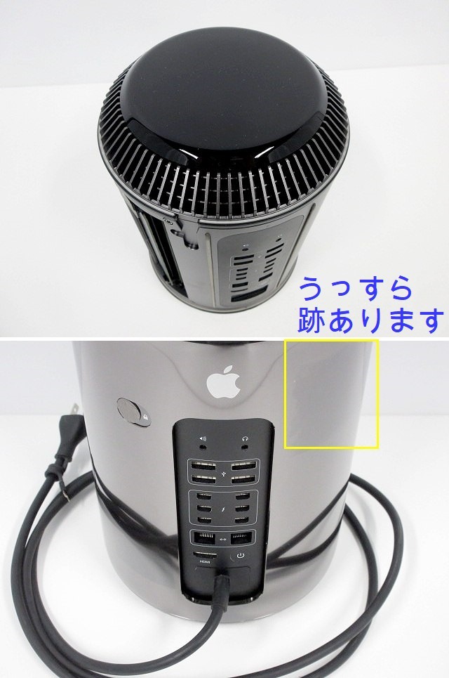 動作確認済◇Apple Mac Pro late 2013 16GB 3.7GHz クアッドコア Intel Xeon E5 HD.500GB W167xD167xH251 アップル/230526-Y1_画像4