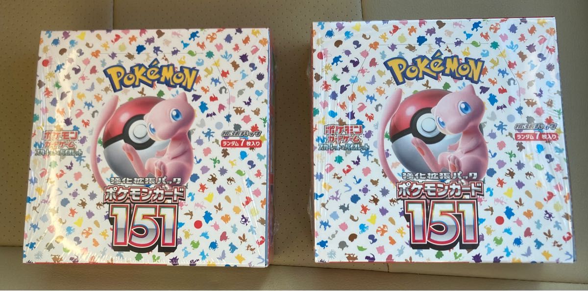 ポケモンカード151 BOX 新品未開封シュリンク付き 2BOX ポケモン