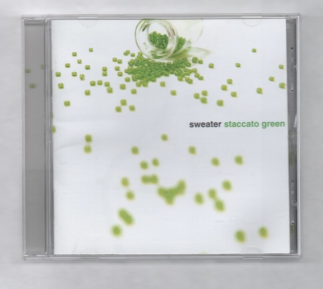 韓国CD★　Sweater (セーター) 　1集 「Staccato Green」　★　2002年_ケース(オモテ面)　