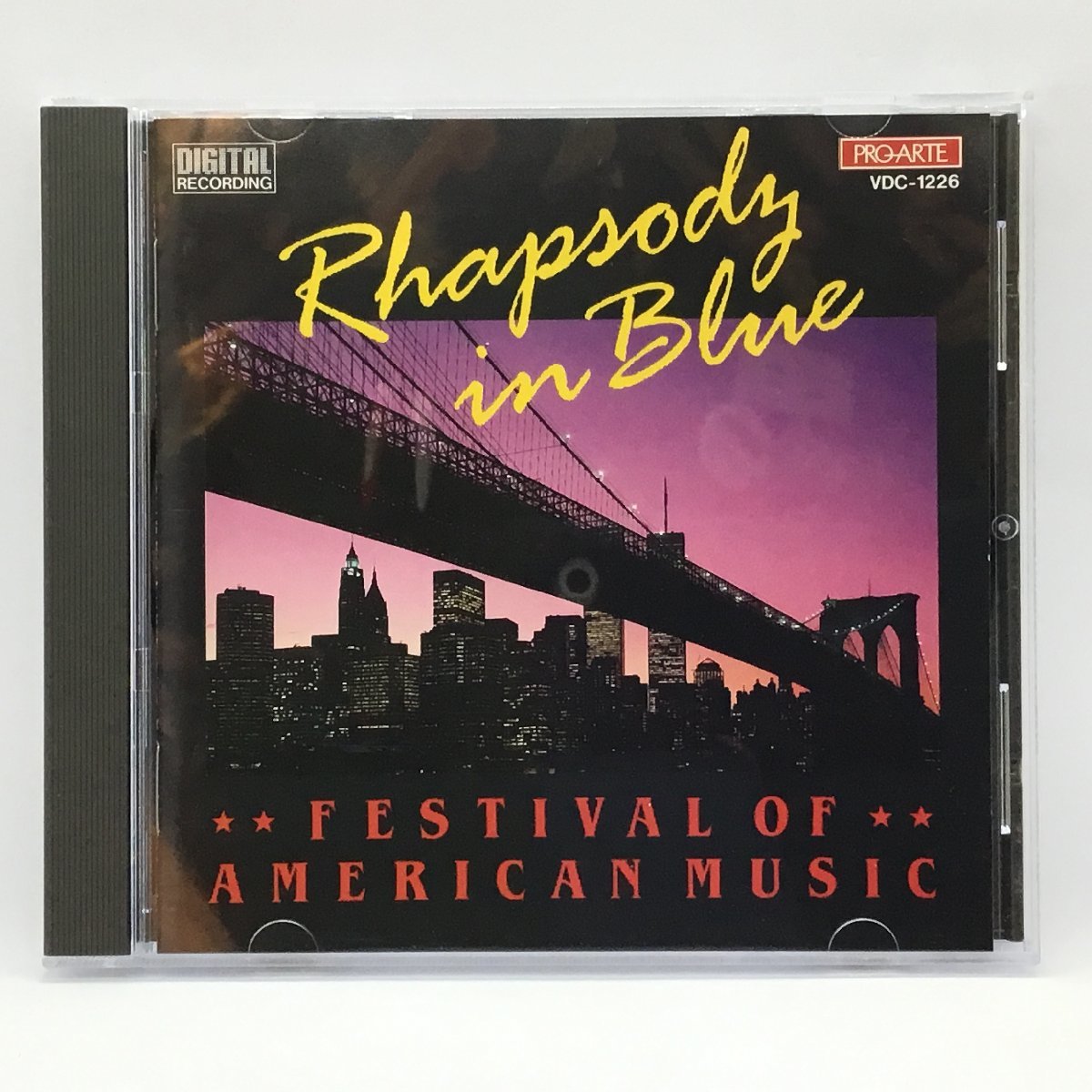 lapsoti-* in * голубой . красота становится America музыка (CD) VCD-1226 RHAPSODY IN BLUE / FESTIVAL OF AMERICAN MUSIC