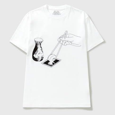 新品 PALACE パレスCHOPSTICK T-SHIRT チョップスティック TシャツWHITE ホワイト 白 2018AW Tokyo オープン 記念Tee_画像1