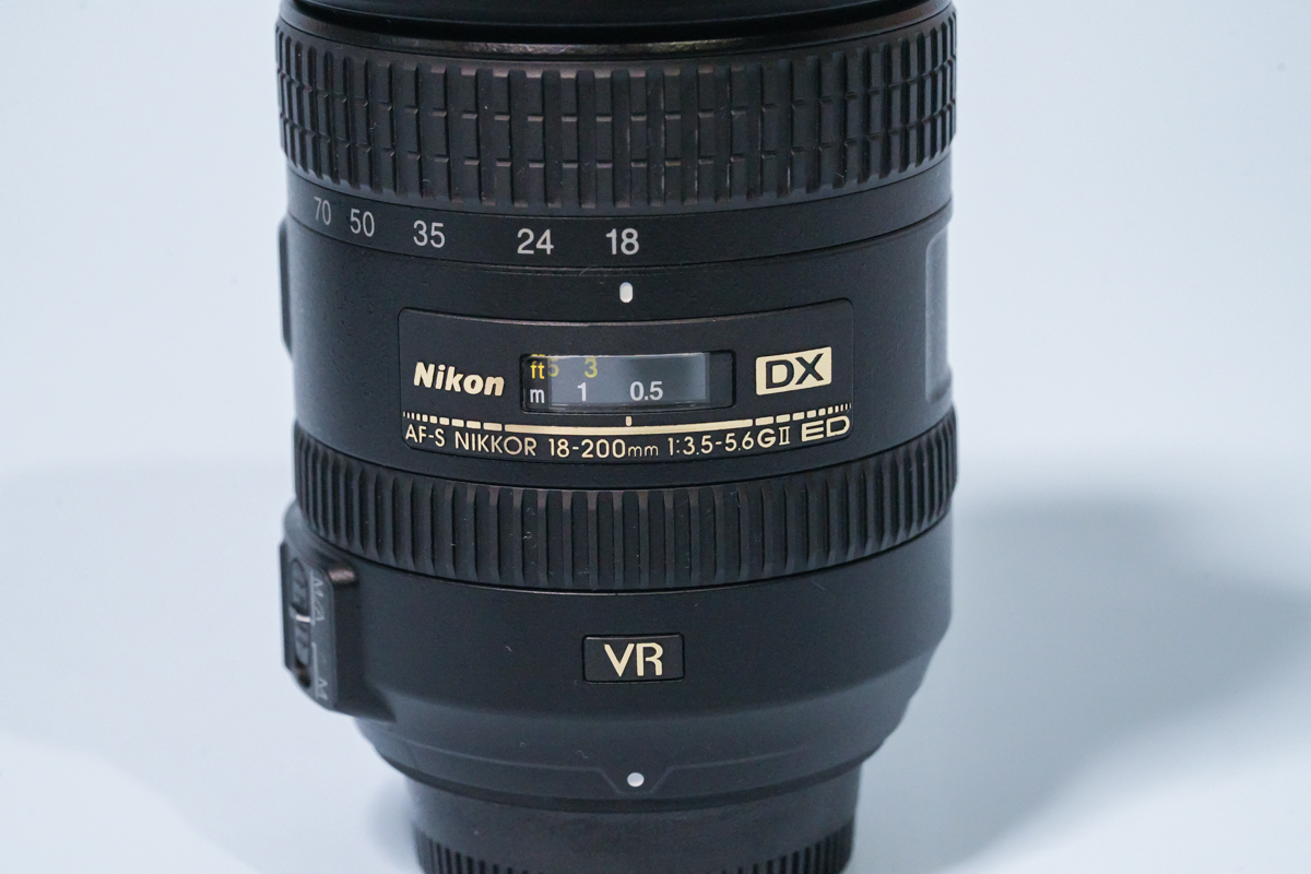 【美品】Nikon AF-S DX NIKKOR 18-200mm F3.5-5.6GⅡ ED VR ニコン 高倍率ズームレンズ ソフトケース付き_画像4