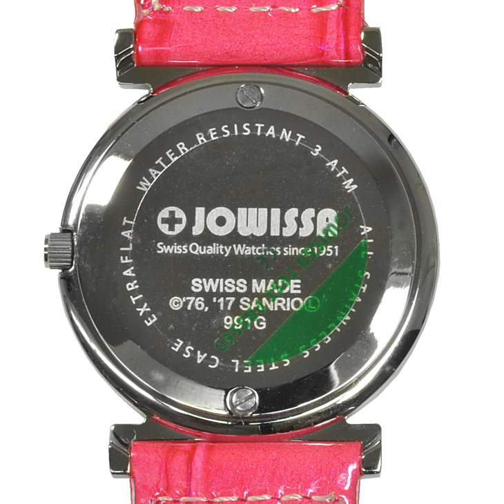 JOWISSA/jowisa Hello Kitty pink J10.049.M Rome figure quartz lady's wristwatch 