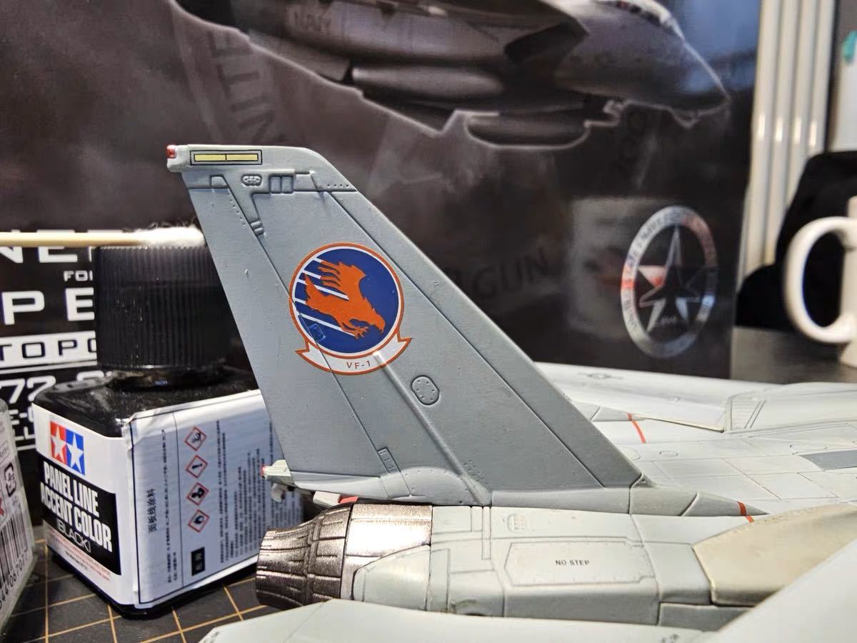 値下無 Calibre Wings カリバーウイングス 1/72 F-14A TopGun Ghost