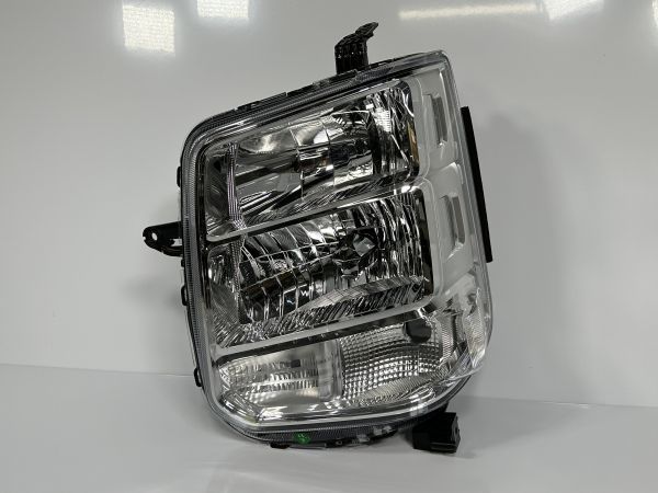 エブリィワゴン DA17W スクラム DG17W 純正 左ヘッドライト 左ライト HID 35320-64P52/35320-64P54 LE14C6329 美品(補修済み) 管理19005_きれいです