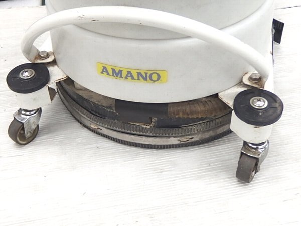 □○ AMANO/アマノ S-380 【耐油】手押し式 床洗浄機 バキューム