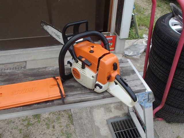 大人気新作 ヤフオク! - 中古品 STIHL スチール 400mm エンジン