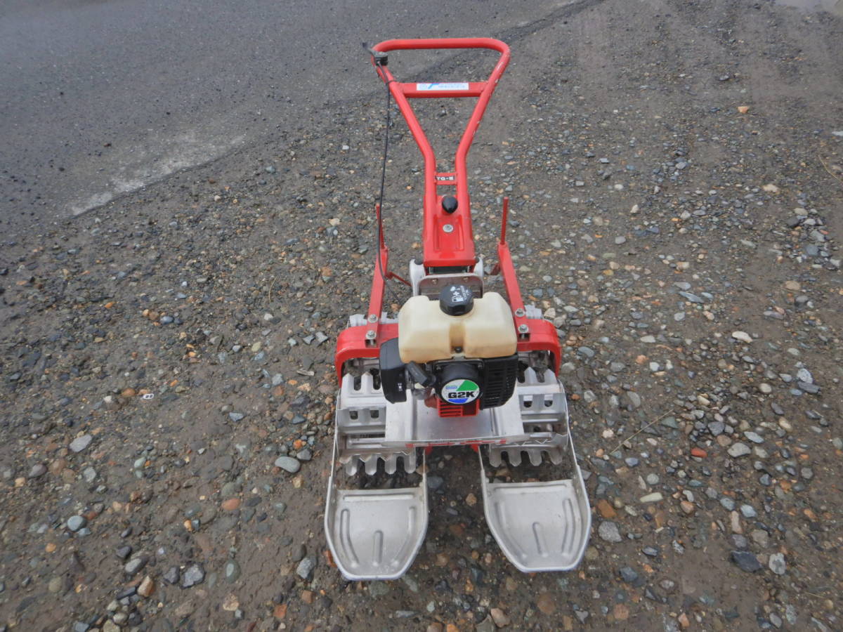 岩手発】太昭農工機 小型管理機 ミニエース TG-E 水田除草機 動作 岩手発】太昭農工機 小型管理機 ミニエース TG-E 水田除草機 動作