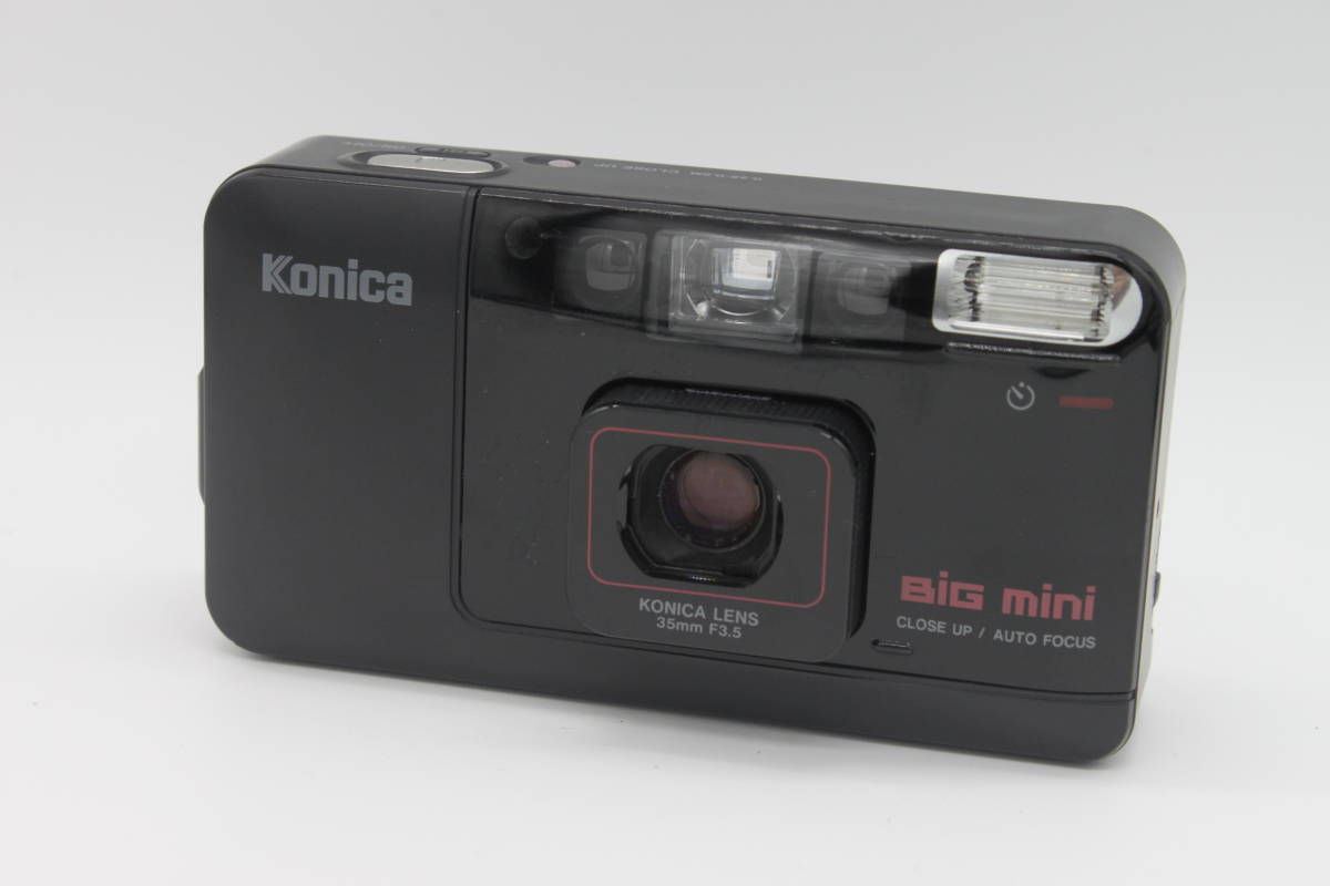 A24】コニカ Konica Big mini 初代 35mm F3.5 コンパクトカメラ