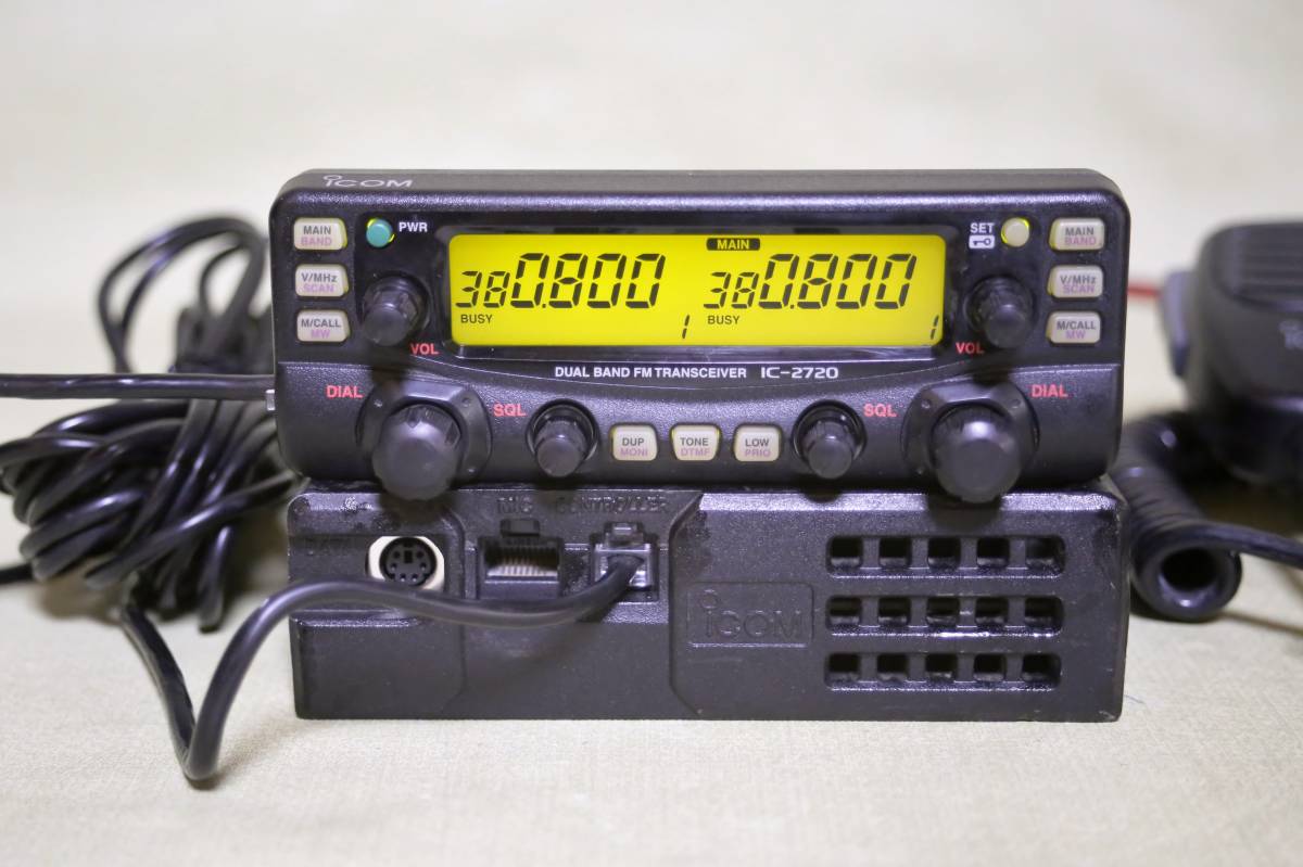 Yahoo!オークション - アイコム IC-2720 144/430MHz 受信改造 Yahoo!オークション - アイコム IC-2720 144/430MHz 受信改造