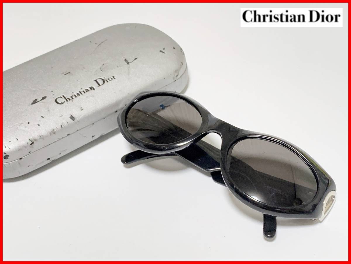 休日限定 ケース付 サングラス クリスチャンディオール Dior Christian