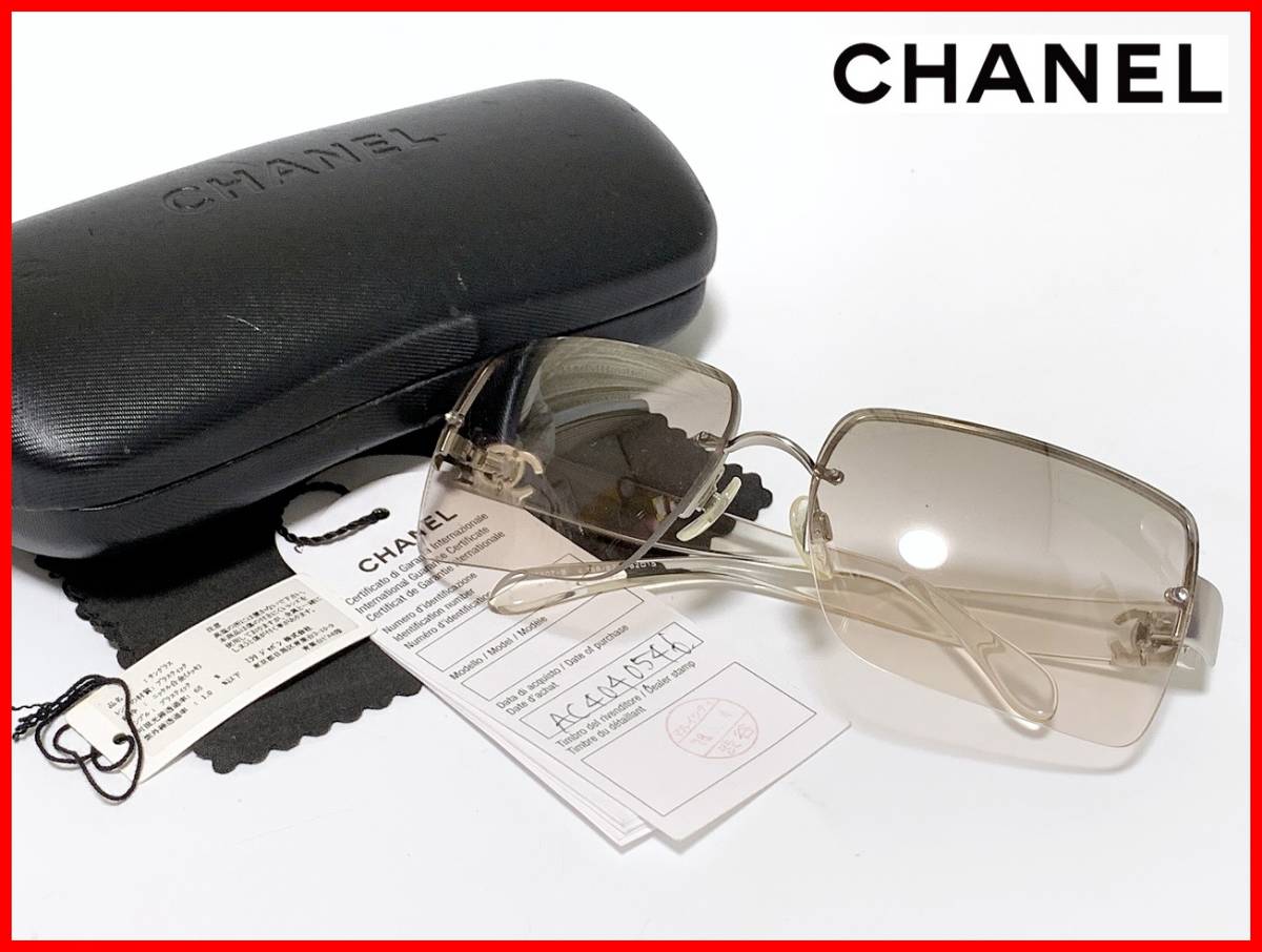  prompt decision CHANEL Chanel sunglasses case attaching lady's men's mtb