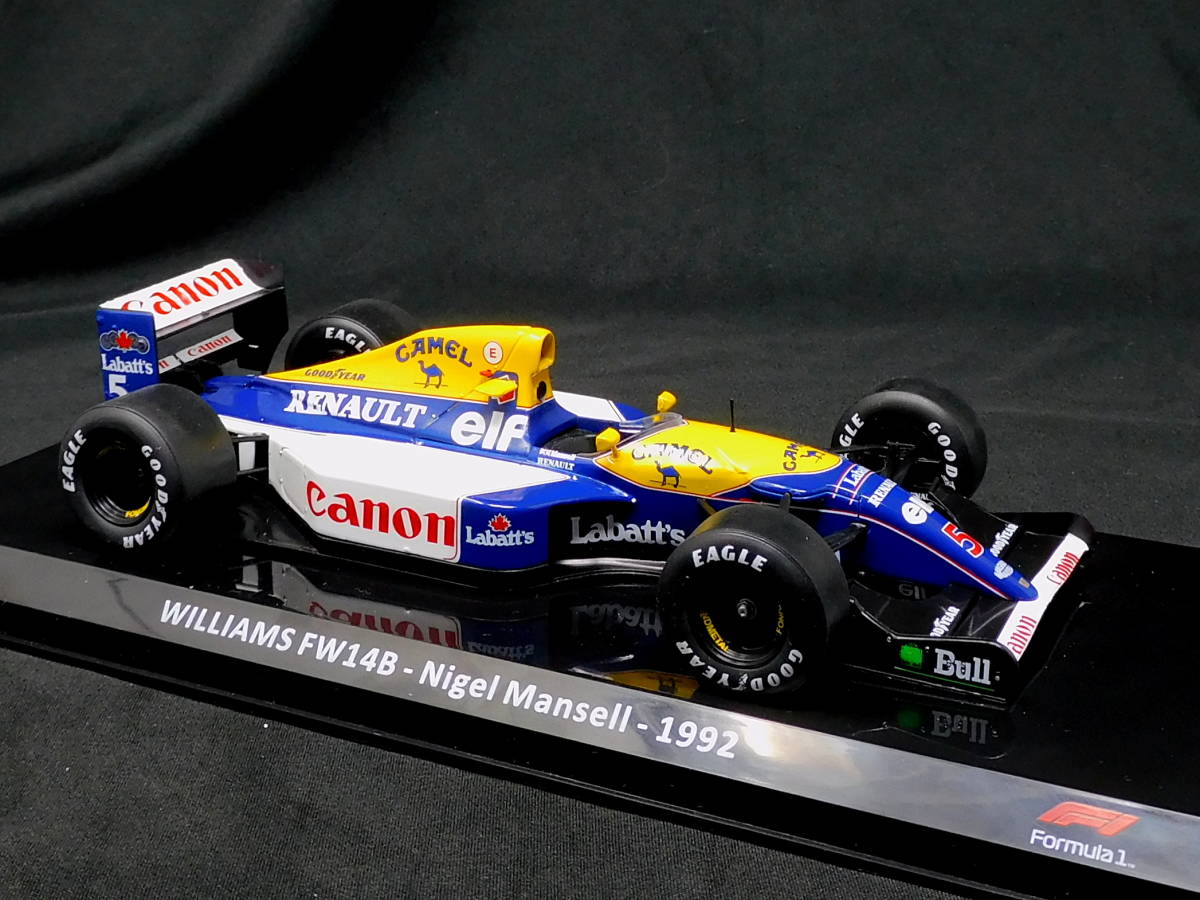 ビッグスケールF1コレクション 1/24 ウイリアムズ FW14B キャメル仕様