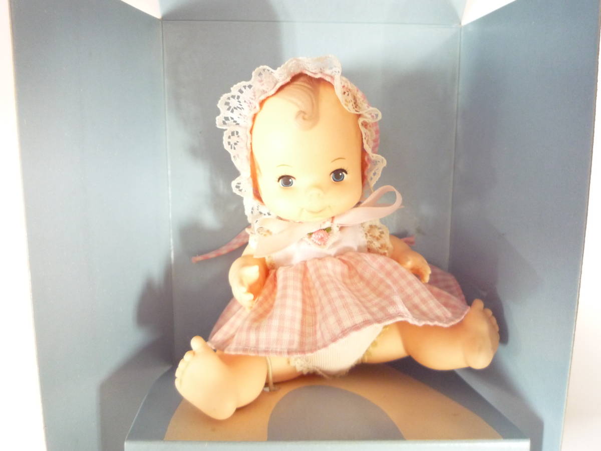 プレイメイツ Playmates Tiara dolls 6'' Pixie 人形 ピンクチェック ドレス 未使用品 1981 レトロ_画像3