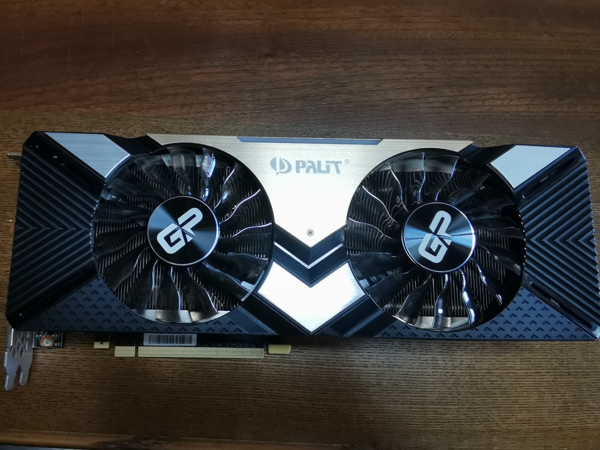 Palit GeForce RTX 2080 Ti GamingPro OC（NE6208TS20LC-150A) RTX2080Ti 11GB  (GDDR6) GPU グラフィックボード