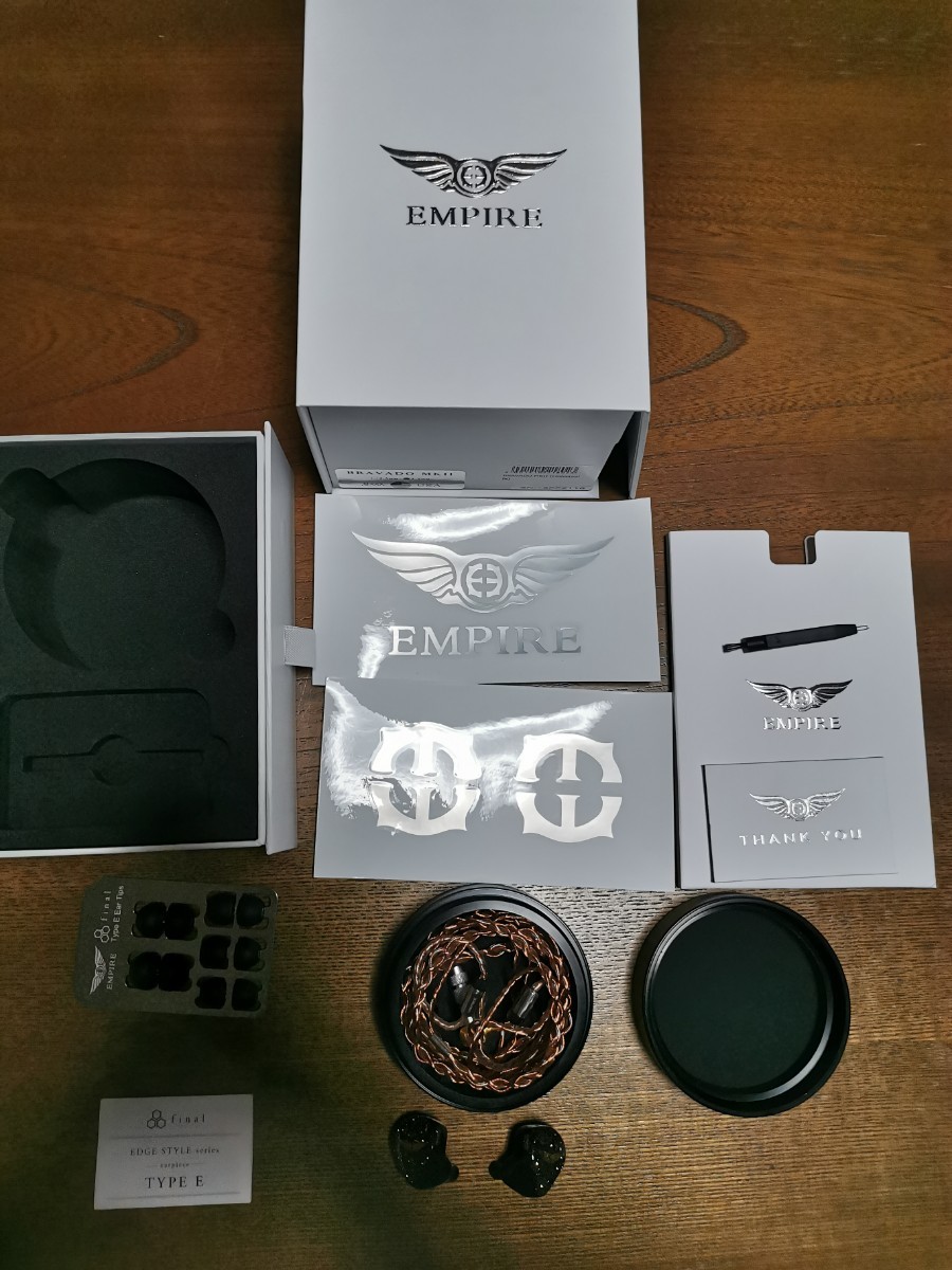 EMPIRE EARS BRAVADO MKII Universal fit エンパイア・イヤーズ イヤホン イヤフォン_画像4