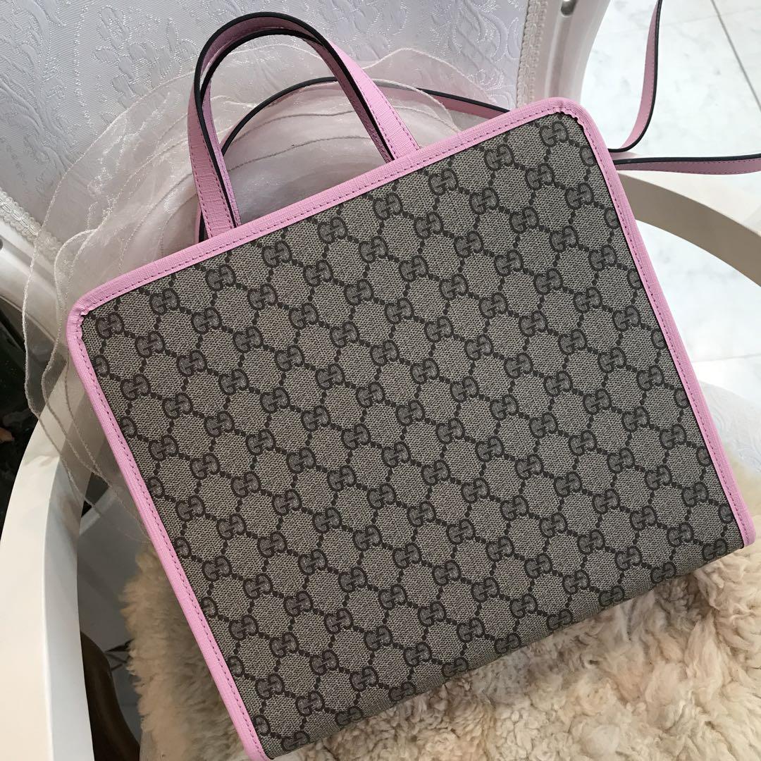 ☆未使用品☆GUCCI ヒグチユウコ 2wayバッグ GGスプリーム チルドレン