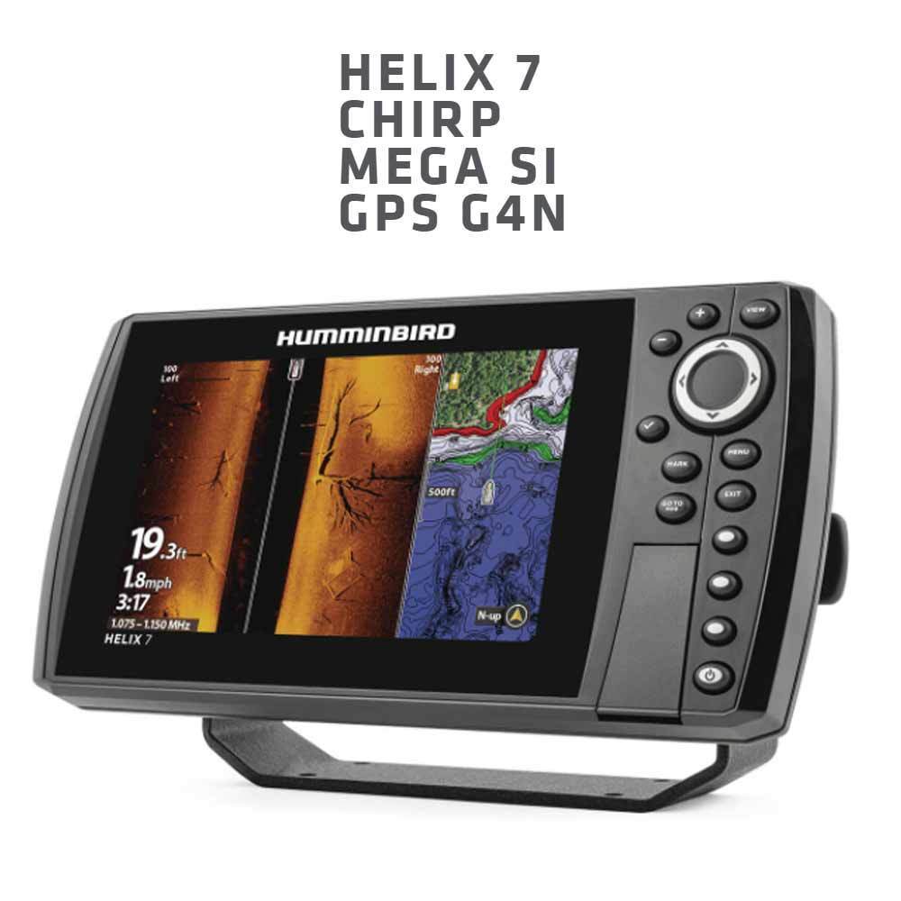 (HUMMINBIRD/ - min bird ) HELIX7 CHIRP MEGA SI+ GPS G4N карта комплект GPS Fish finder Helix 