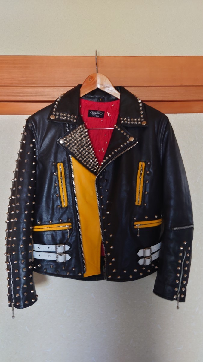 Yahoo!オークション - 鋲ジャン パンク punk ダブルライダース Yahoo!オークション - 鋲ジャン パンク punk ダブルライダース