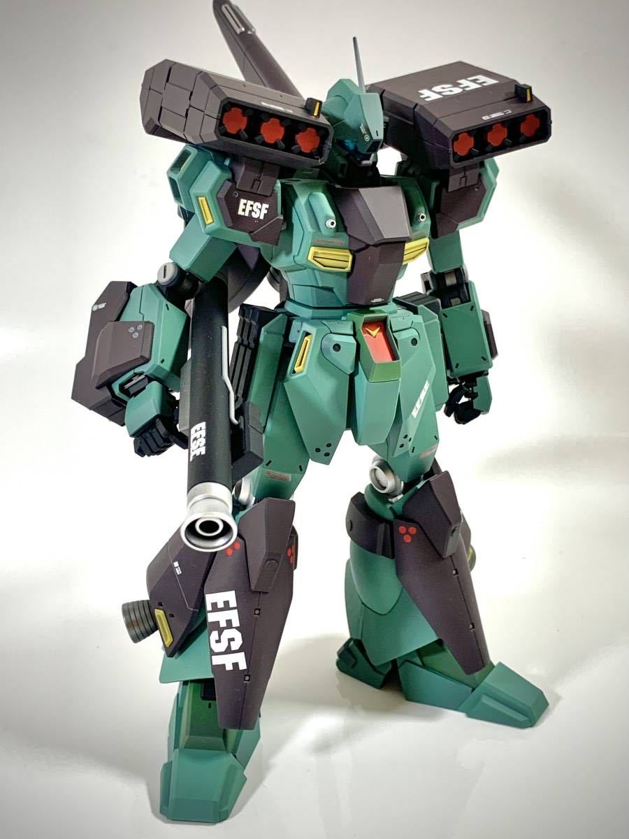 プレミアムバンダイ限定 mgスタークジェガン 塗分全塗装完成品