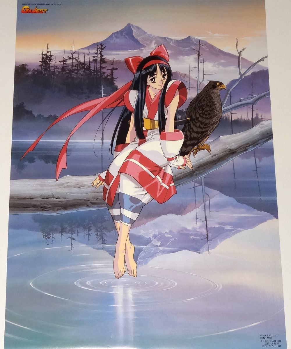 サムライスピリッツ ナコルル ポスター SAMURAI SPIRITS SNK_画像1