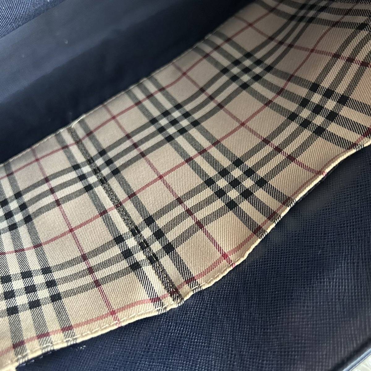 極美品】BURBERRY バーバリー レザー 本革 トートハンド ビジネス