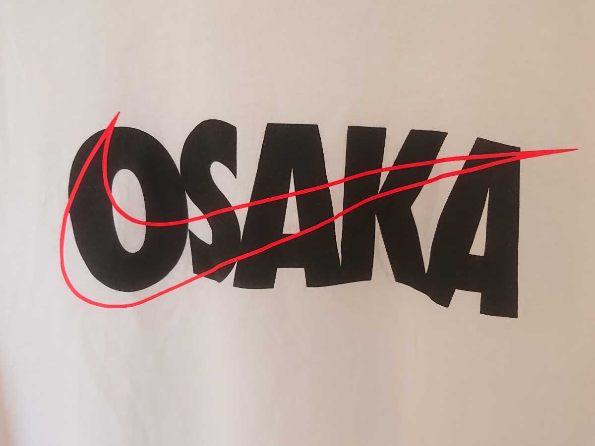 即決　送料無料　NIKE ナイキ　OSAKA　Tシャツ　メンズＭ　THE NIKE TEE 大阪　ワークアウト_画像9