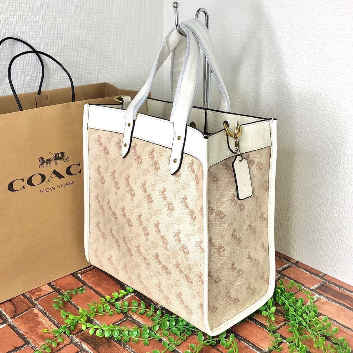 ≪新品≫COACH トートバッグ ハンドバッグ ショルダーバッグ 馬車