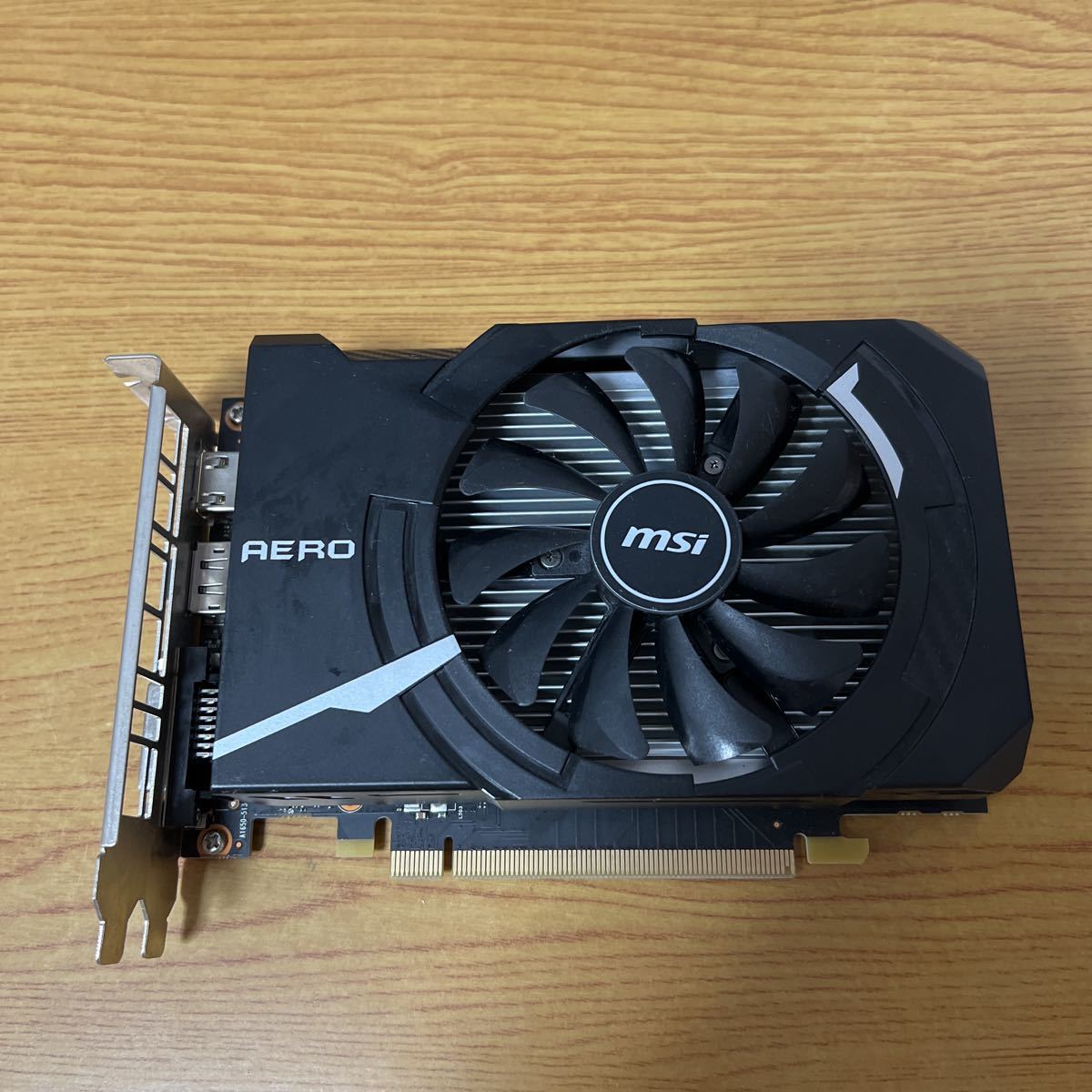 中古 動作確認済み MSI GeForce GTX1650 AERO ITX 4G OC グラフィック