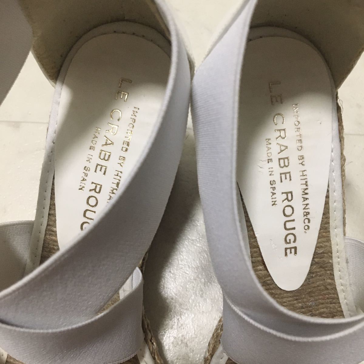 ○ 美品 IMPORTED BY HITMAN&Co. LE CRABE ROUGE ルクラべルージュ