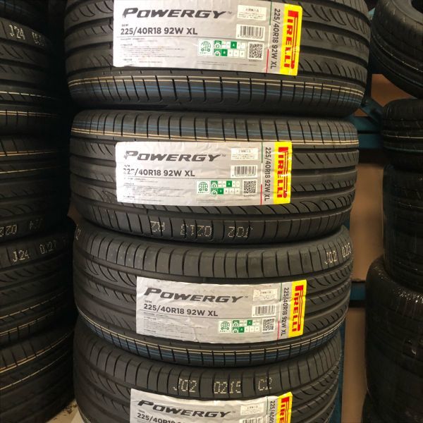  stock special price 2023 year made ~ Pirelli power ji-225/40R18 4ps.@SET VW Golf Civic 86 BRZ etc. 225/40-18 most short that day shipping regular goods 
