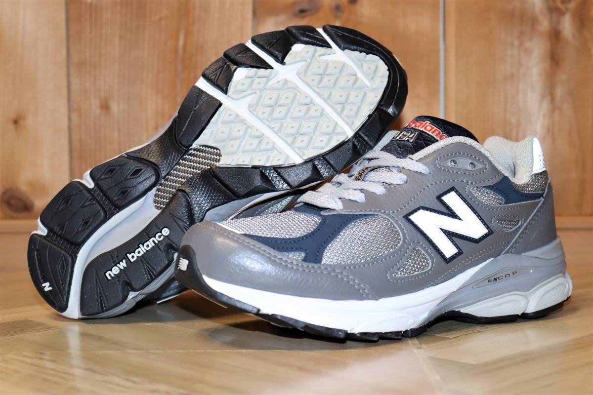 送料無料 即決【未使用】 New Balance★ M990 GJ2 MADE IN USA (US5/23cm/D Width) ★ ニューバランス 990 箱付き アメリカ製_画像3