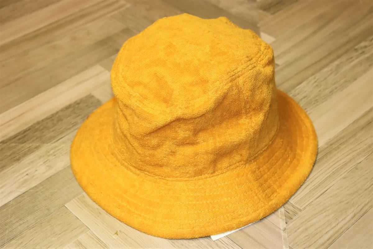 送料無料 【未使用】THING FABRICS ★ Hat (Short Pile) ★ 日本製 シングファブリックス アメリカサンホ―キン綿 税込定価7480円 ハット_画像2