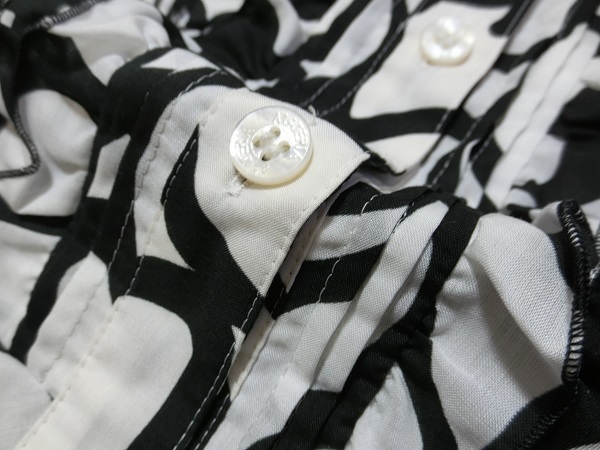 MATERIA MILANO Materia лента elegant рубашка One-piece белый чёрный 36