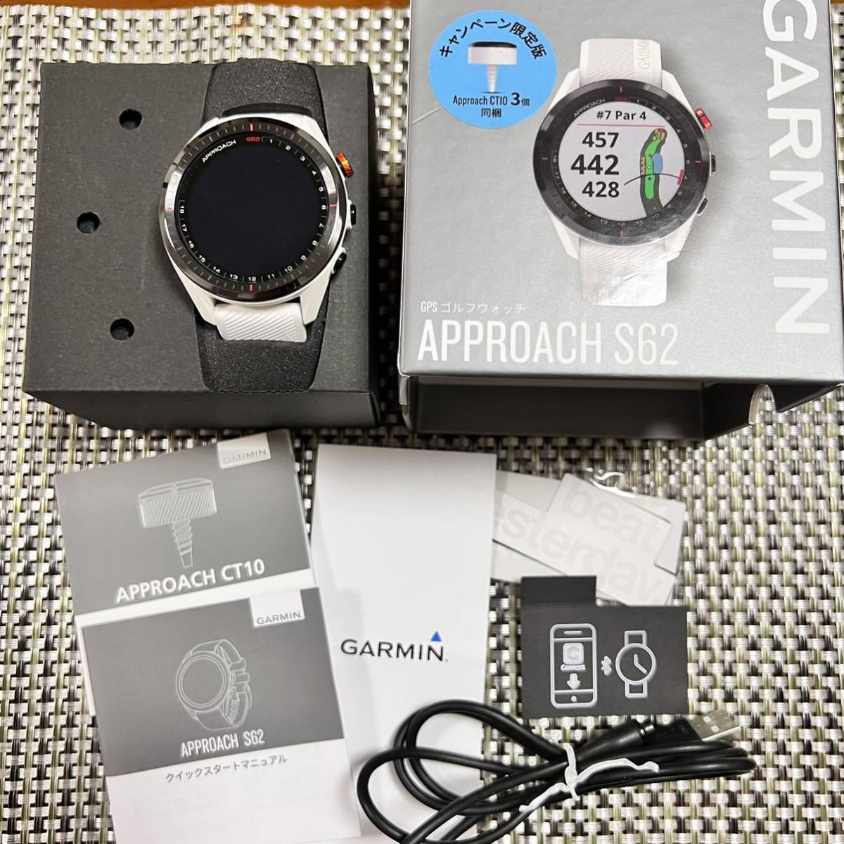 GARMIN S62/approach CT10/3個/キャンペーン限定版-