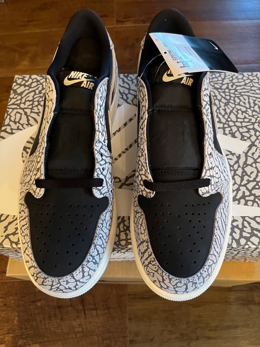 Nike Air Jordan 1 Low Black Cement ナイキ　エアジョーダン1 