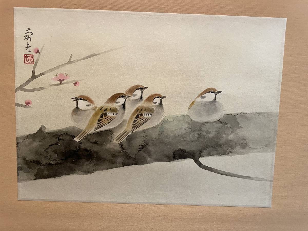 高品質】 尾竹竹坡 絹本彩色画 肉筆 掛軸一幅 軸先良品 talentedit.co.uk