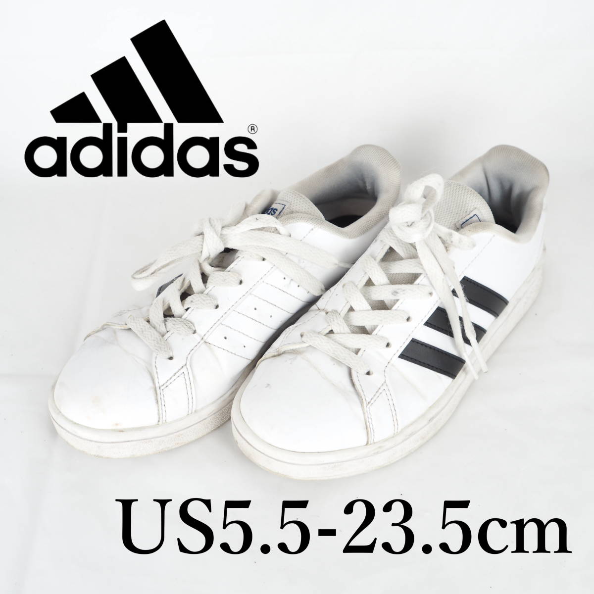 LK9305*adidas*アディダス*メンズスニーカー*US5.5-23.5cm*白_画像1