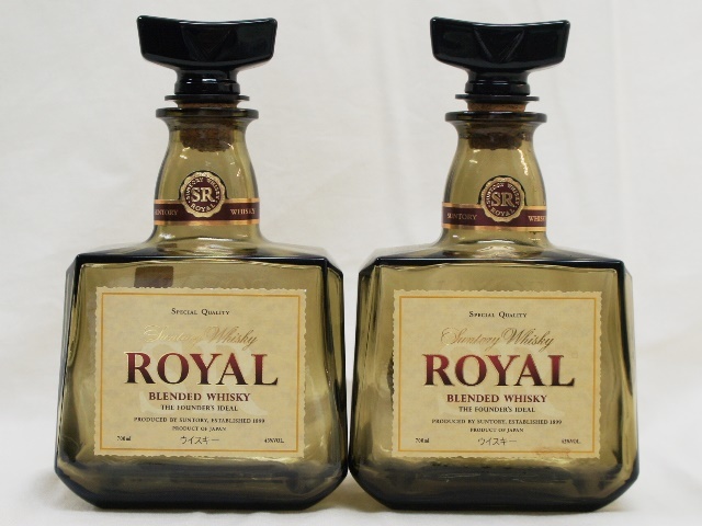 SUNTORY 響 ROYAL 知多 ヘネシー バランタイン 空き瓶9本セット 中身