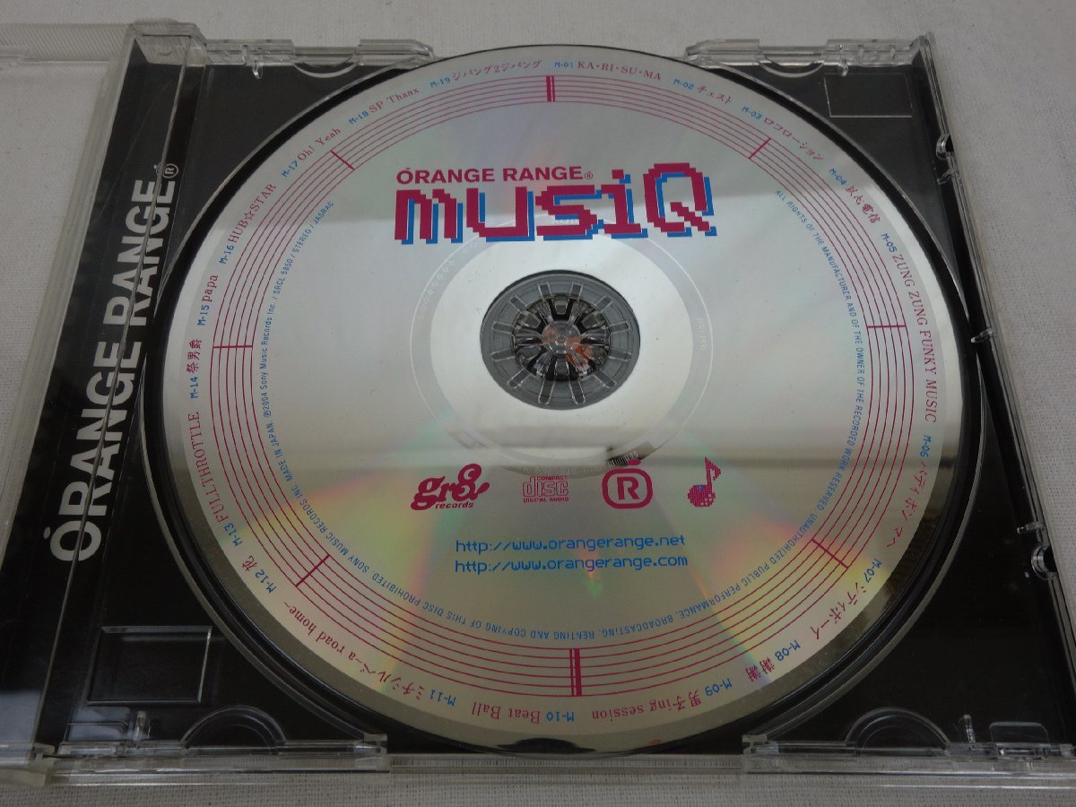 CD ORANGE RANGE オレンジレンジ musiQ SRCL-5850_画像4