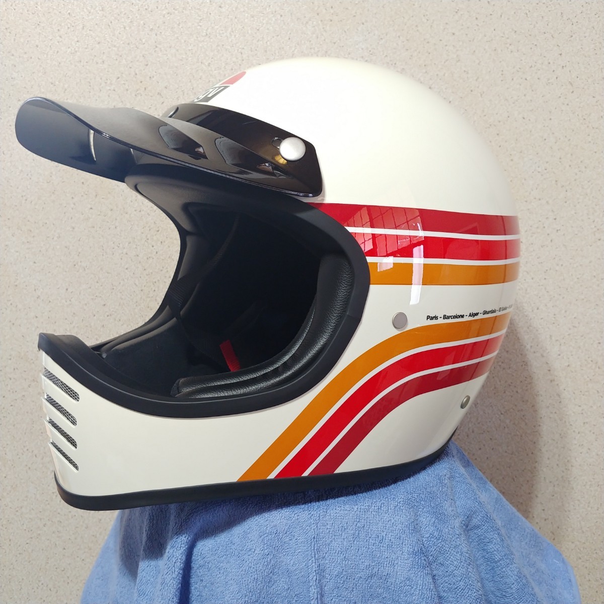 AGV X101 DAKAR 87 XL アジアンフィット パリダカ パリダカール オフ