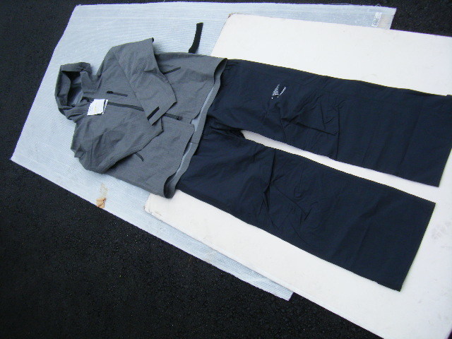  быстрое решение!* новый товар! свободный узел Y6215-L-94. серый L размер urban непромокаемый костюм * Hayabusa 