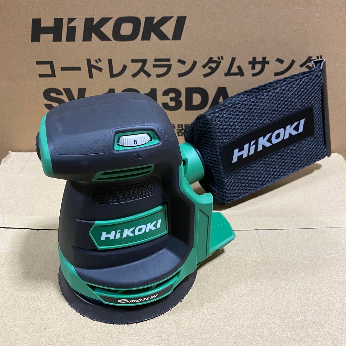 送料込み!新製品!】HiKOKI 18V125mmコードレスランダムサンダ