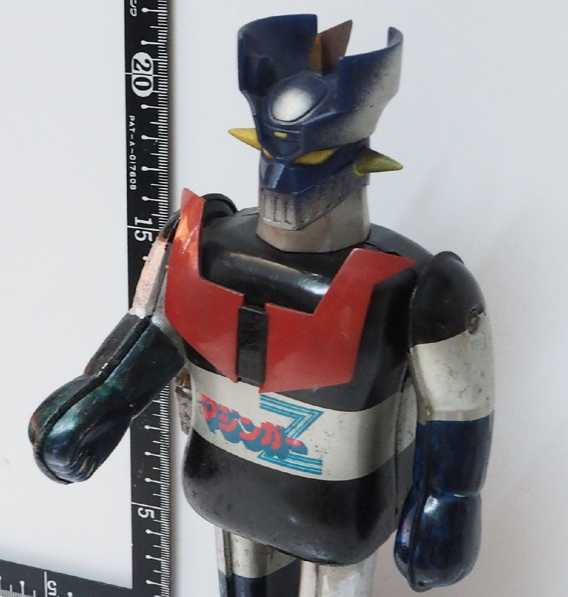  мак [ Mazinger Z рабочее состояние подтверждено ремонт li краска иметь ] подлинная вещь жестяная пластина zen мой ходьба робот TIN TOY ROBOT# Nagai Gou POPY[ б/у ]0563